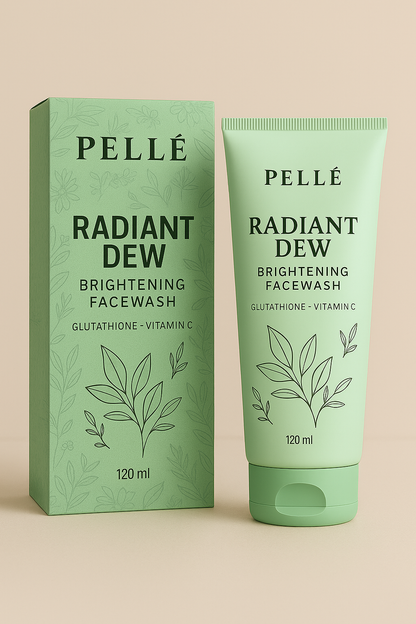 PELLÉ – Radiant Dew Brightening Facewash  Glutathione + Vitamin C | 120ml