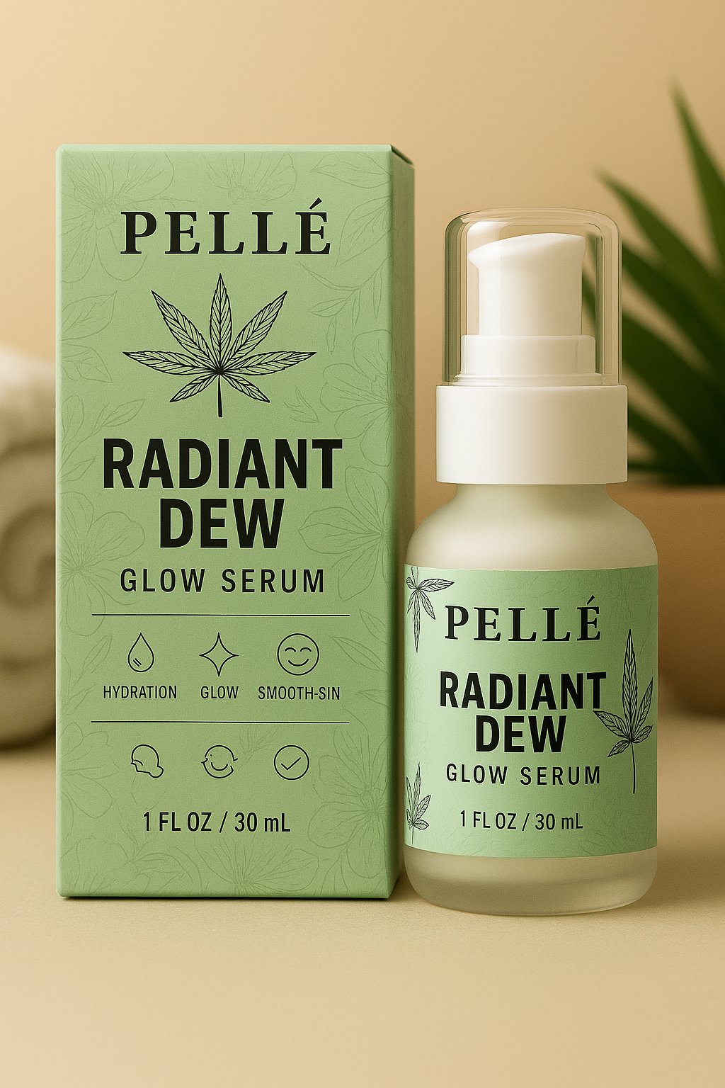 PELLÉ Radiant Dew Glow Serum – 30ml