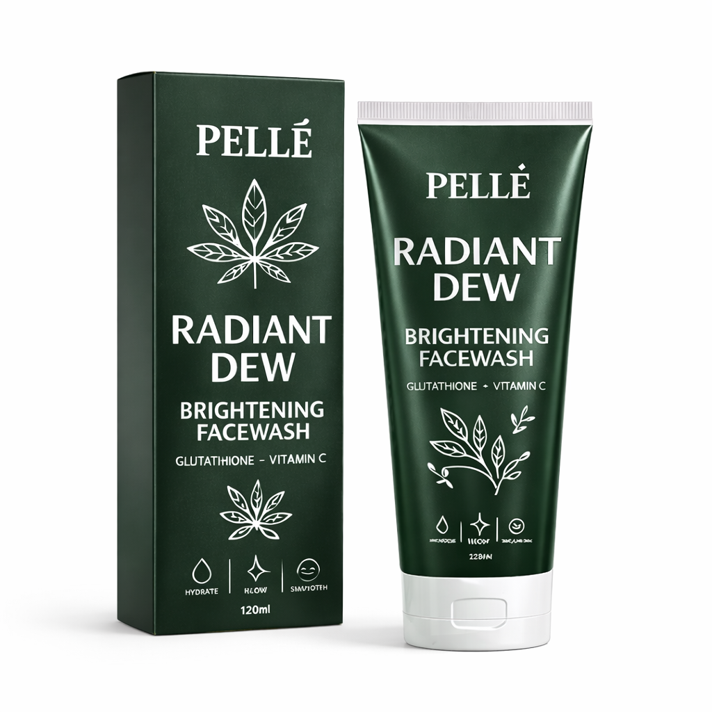 PELLÉ – Radiant Dew Brightening Facewash  Glutathione + Vitamin C | 120ml