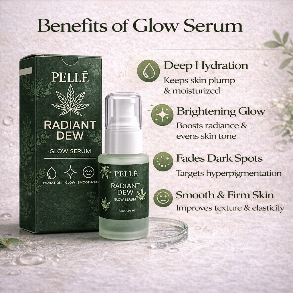 PELLÉ Radiant Dew Glow Serum – 30ml